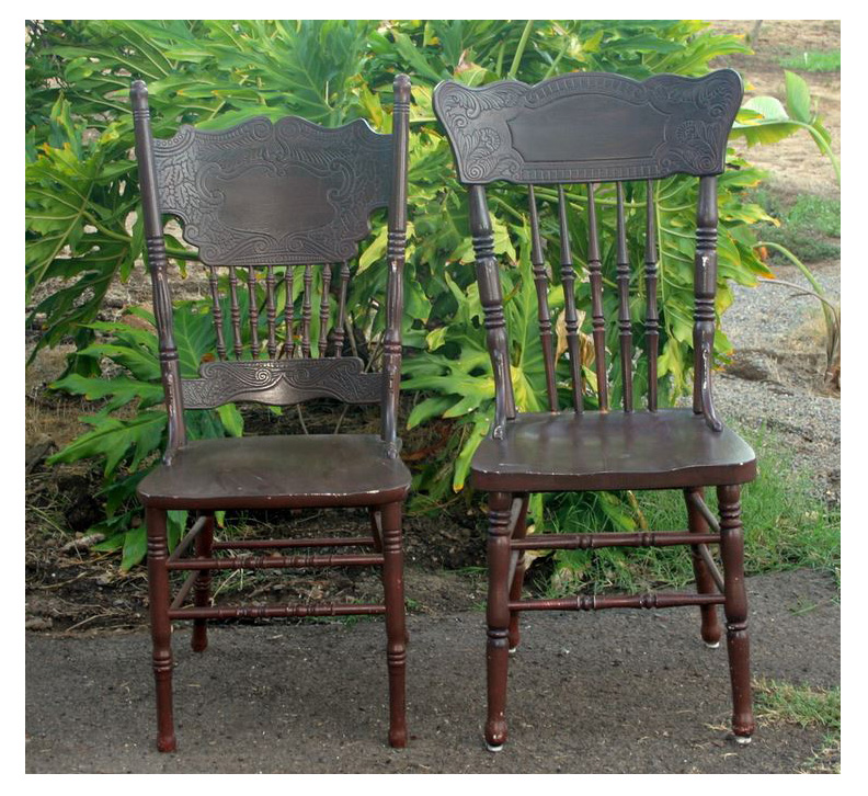 kitchen chair prone to being "tippy"